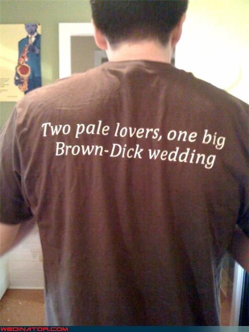 Self-Deprecation; Wedding Favors: Ur Doin It RIGHT!