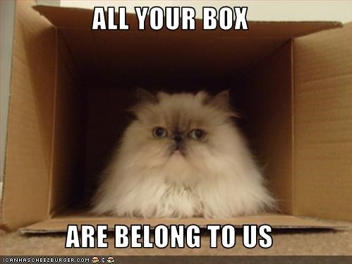 ALL YOUR BOX  ARE BELONG TO US