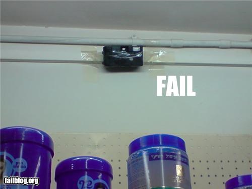 Security Camera Fail