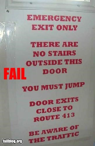 Emergency Exit Fail