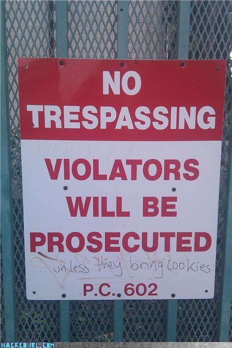 Persecution or Cookies