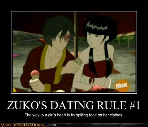 ZUKO'S DATING RULE #1