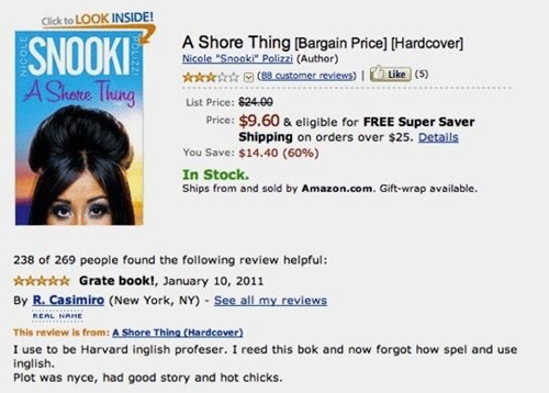 20 Hilarious Reviews