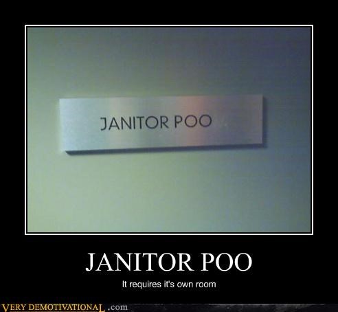 JANITOR POO