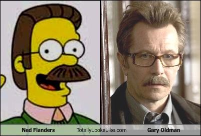 Ned Flanders Totally Looks Like Gary Oldman