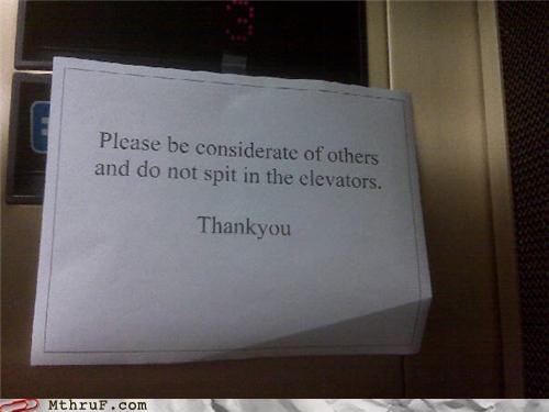 I Can't Exactly Spit Outside, Can I?