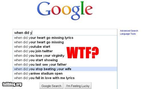 Google Search Fail