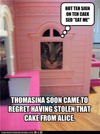 THOMASINA SOON CAME TO REGRET