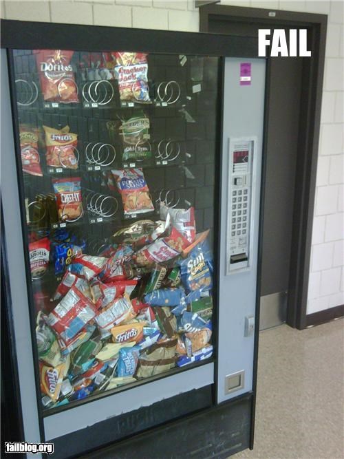 Vending Machine Fail