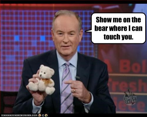 Show me on the bear where I can touch you.
