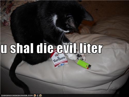 u shal die evil liter