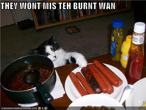 THEY WONT MIS TEH BURNT WAN