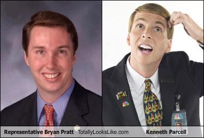 Representative Bryan Pratt Totally Looks Like Kenneth Parcell