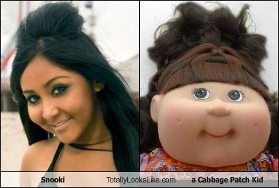 Snooki Totally Looks Like a Cabbage Patch Kid