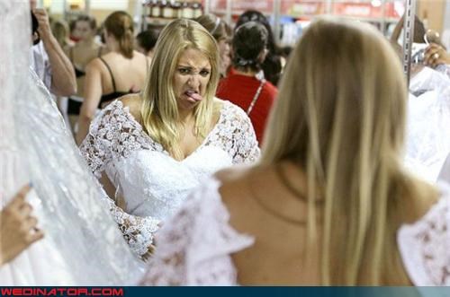 Wedding Gown Reaction Shot Win