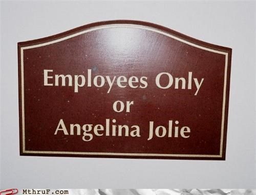 Angelina Jolie Is Always Welcome