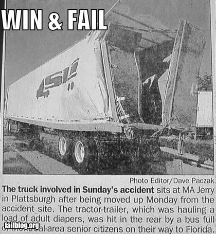 Serendipity WIN, Driving FAIL