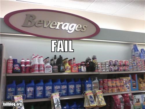 Oily Drink FAIL