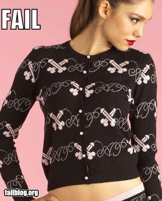 SFW Sweater FAIL