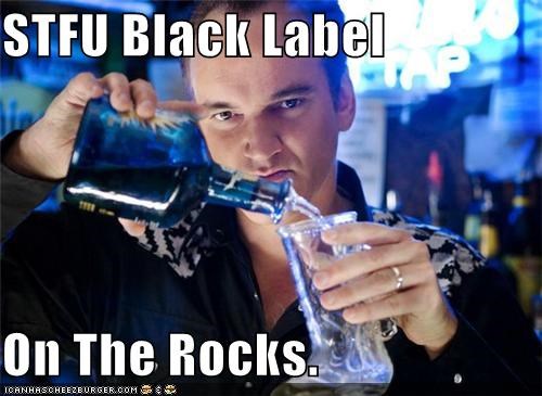 STFU Black Label  On The Rocks.