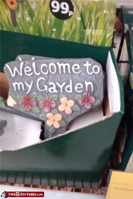 Gayden, where the pansies grow!