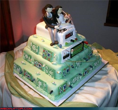 This Wedding Cake is the Bomb