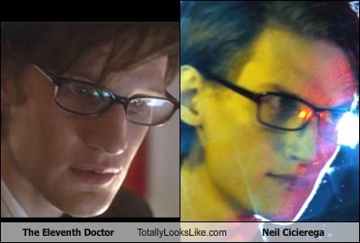 The Eleventh Doctor Totally Looks Like Neil Cicierega