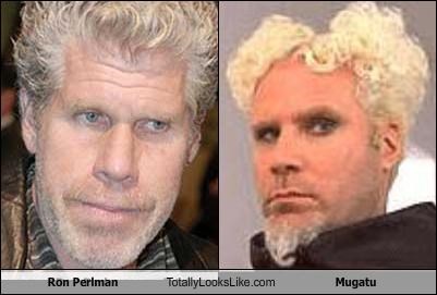 Ron Perlman Totally Looks Like Mugatu