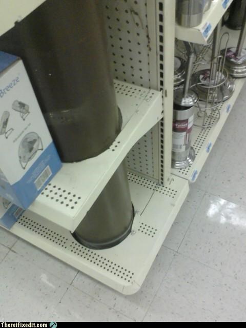 No! The Aisle has to go Right Here.
