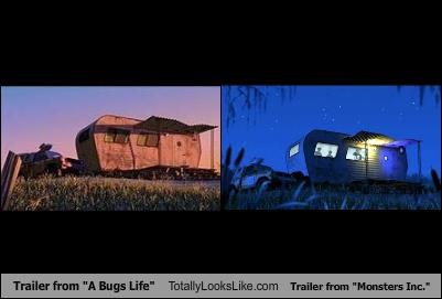 Trailer from "A Bugs Life" Totally Looks Like Trailer from "Monsters Inc."