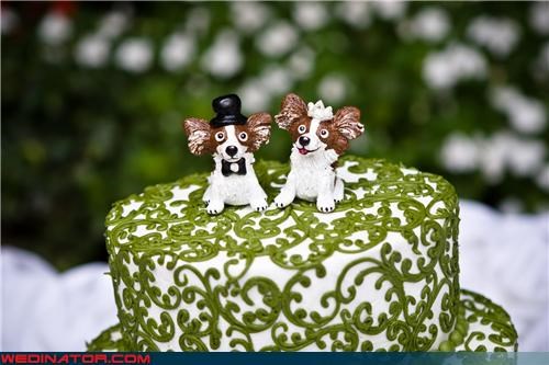 Fondant Puppy Cake Toppers Make Me Wanna Get Married