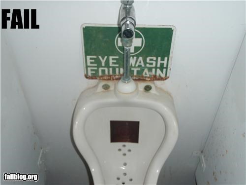 Eye Wash Fail