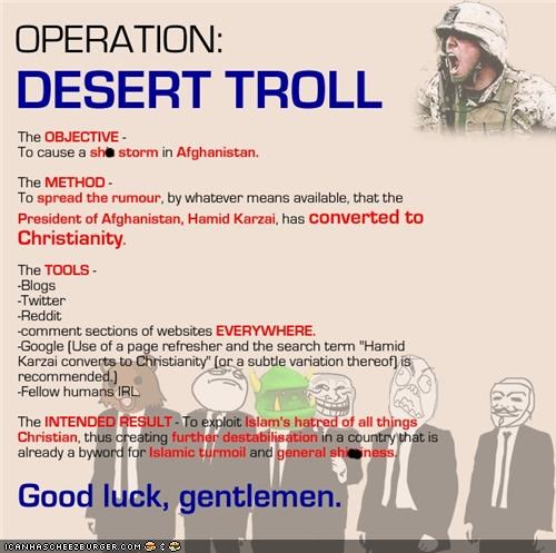 /b/ Prepares For Operation: Desert Troll