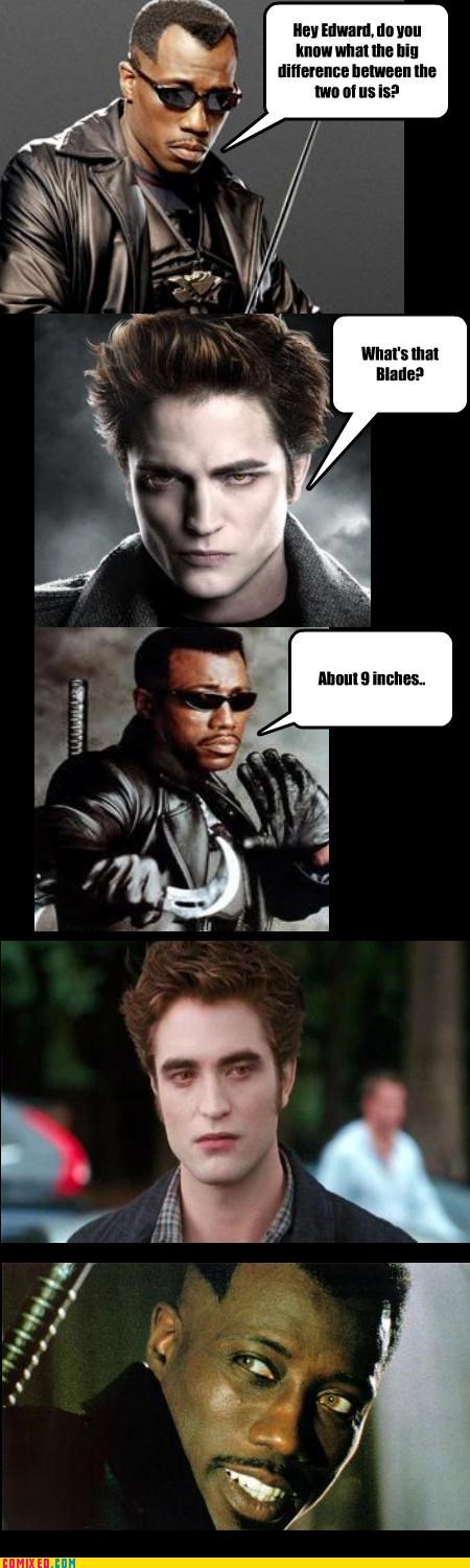 Blade vs Edward