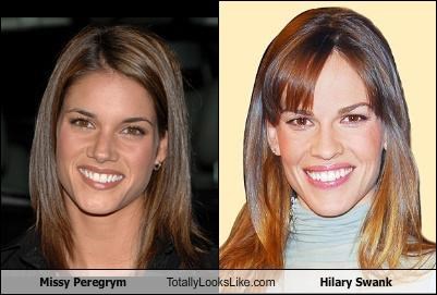 Missy Peregrym Totally Looks Like Hilary Swank