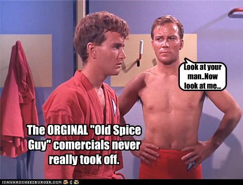 The ORGINAL "Old Spice Guy" comercials never really took off.