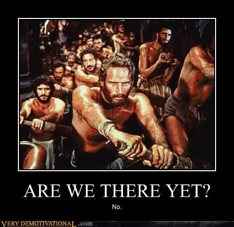 ARE WE THERE YET?