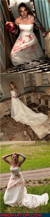 Trash the Dress to Celebrate the Divorce