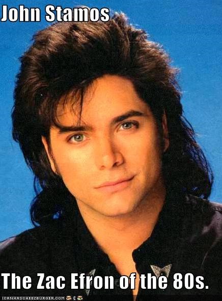 John Stamos  The Zac Efron of the 80s.