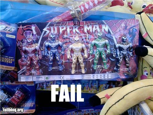 Action Figure FAIL