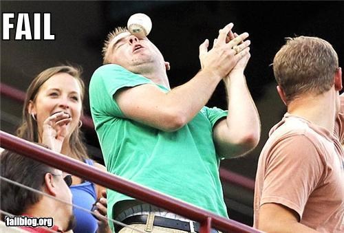 Baseball fail