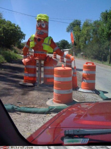 Captain Cone Doesn't Approve Of Your Speed