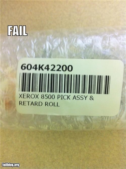Label FAIL