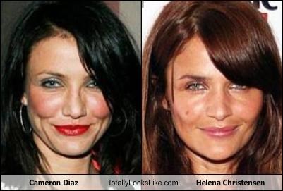 Cameron Diaz Totally Looks Like Helena Christensen
