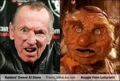 Raiders' Owner Al Davis Totally Looks Like Hoggle from Labyrinth