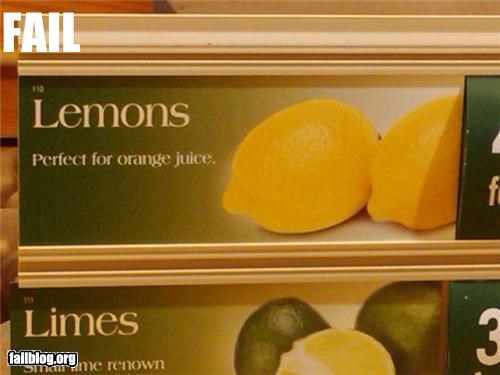 Lemon fail