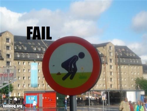 Sign Fail