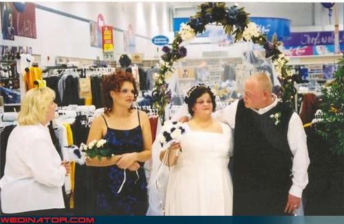 Save Money, Live Better. Marry at Wal-Mart