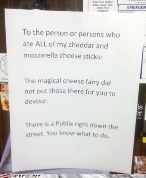 The Cheese Fairy Isn't Real?