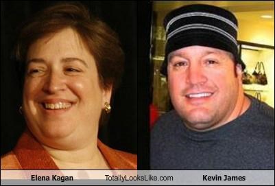 Elena Kagan Totally Looks Like Kevin James